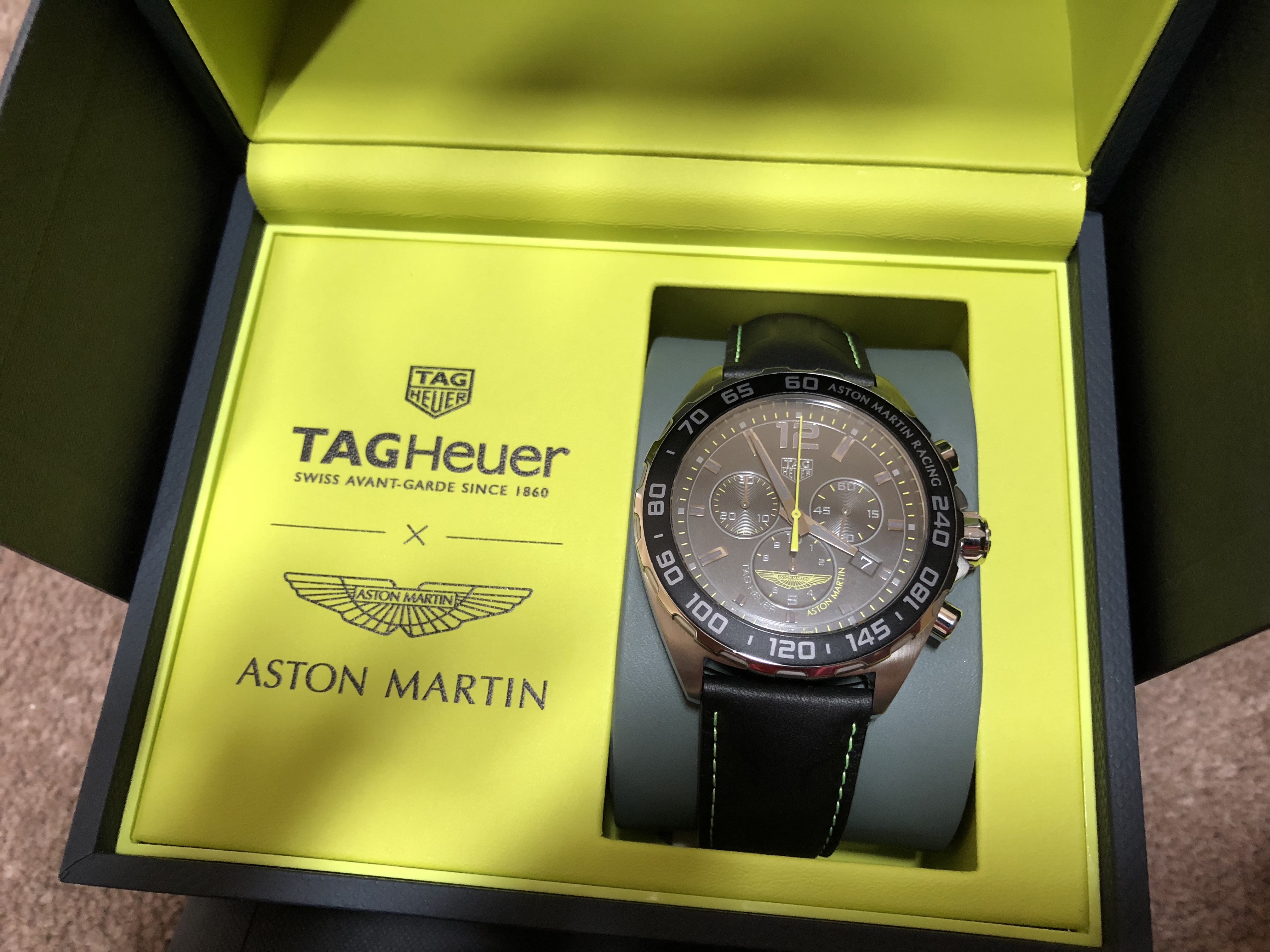 Tag heuer formula one aston martin on sale