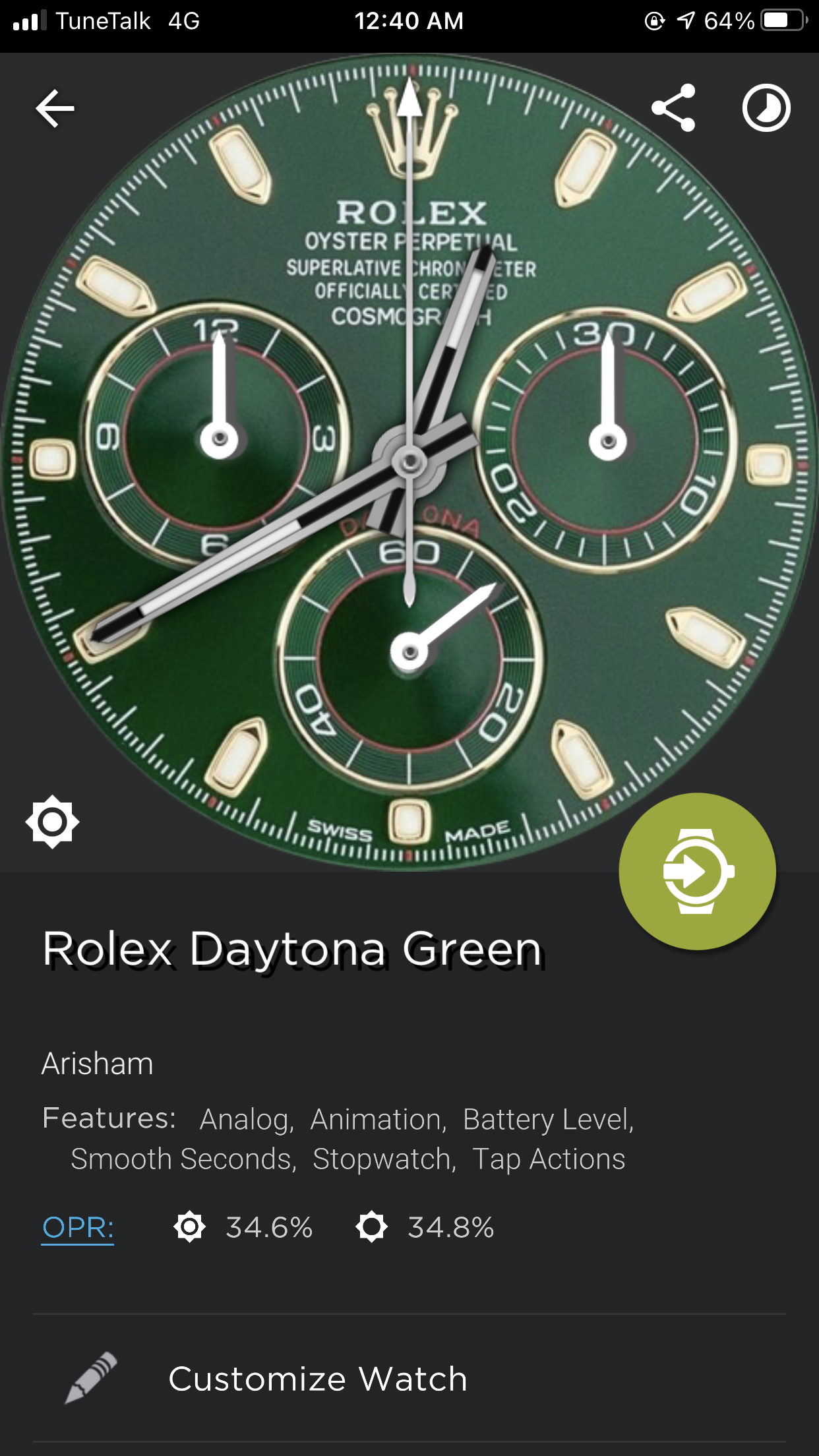 Connected Custom Face are Wearing Today? | Page 202 | TAG Heuer Forums