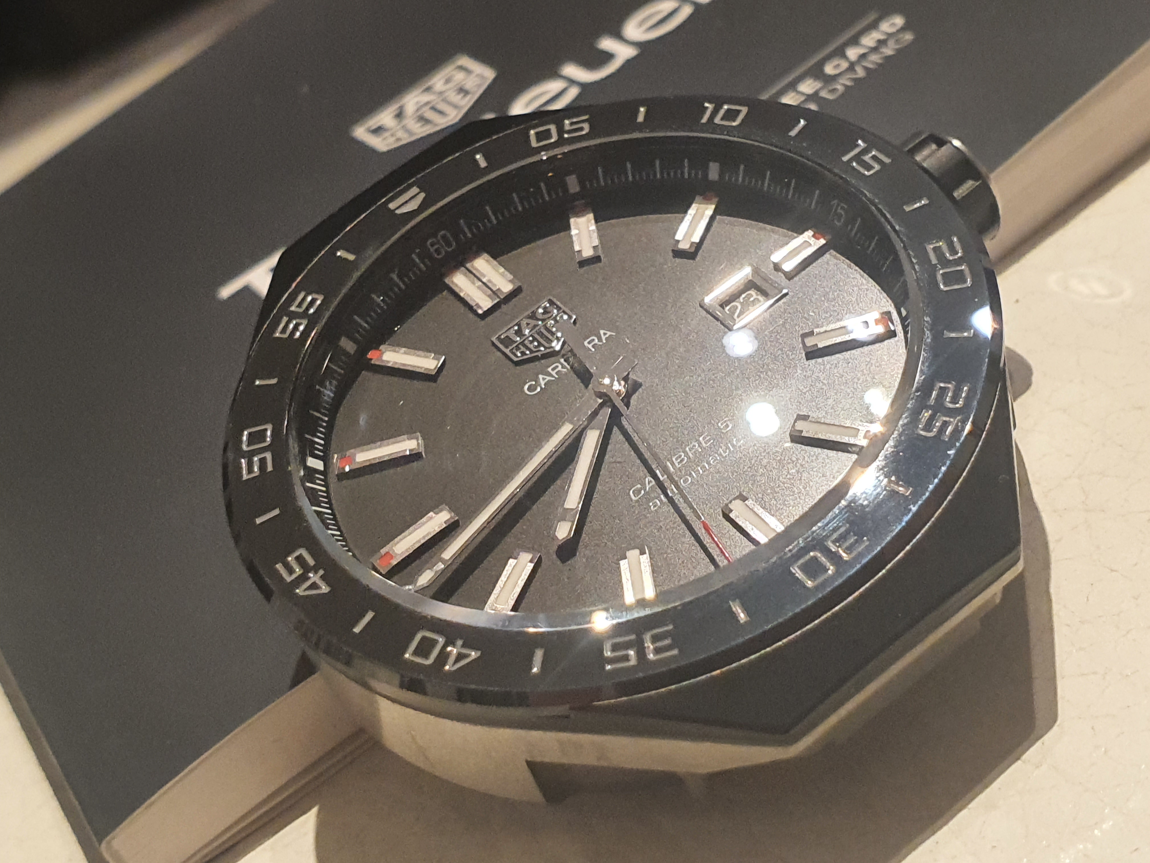 Tag heuer modular calibre 5 on sale