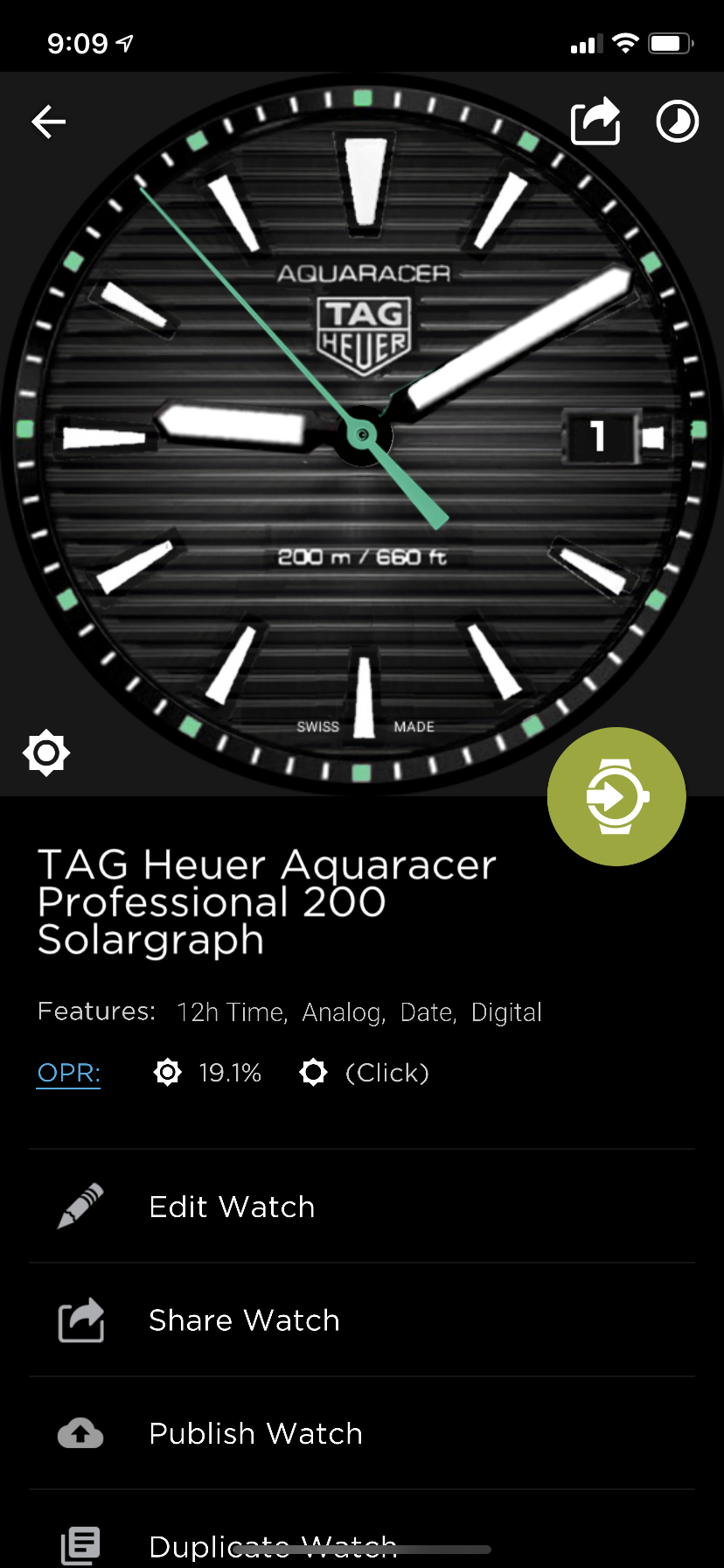 Connected Custom Watchfaces Which Watch Face are Wearing Today