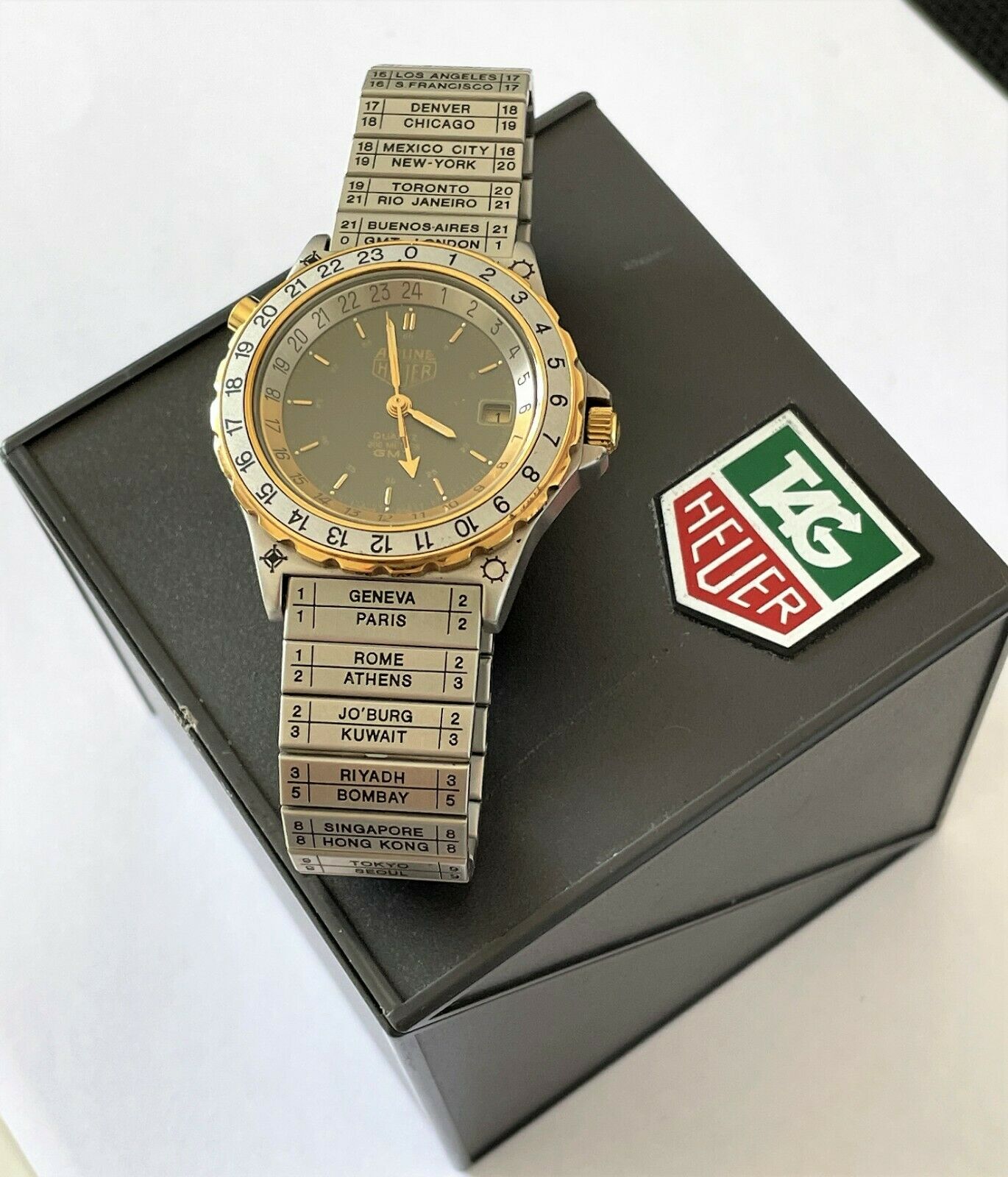 Tag heuer airline gmt sale