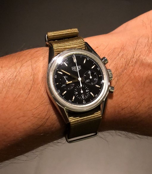 Got my Heuer 1964 Reissue CS3111. TAG Heuer Watch Forums