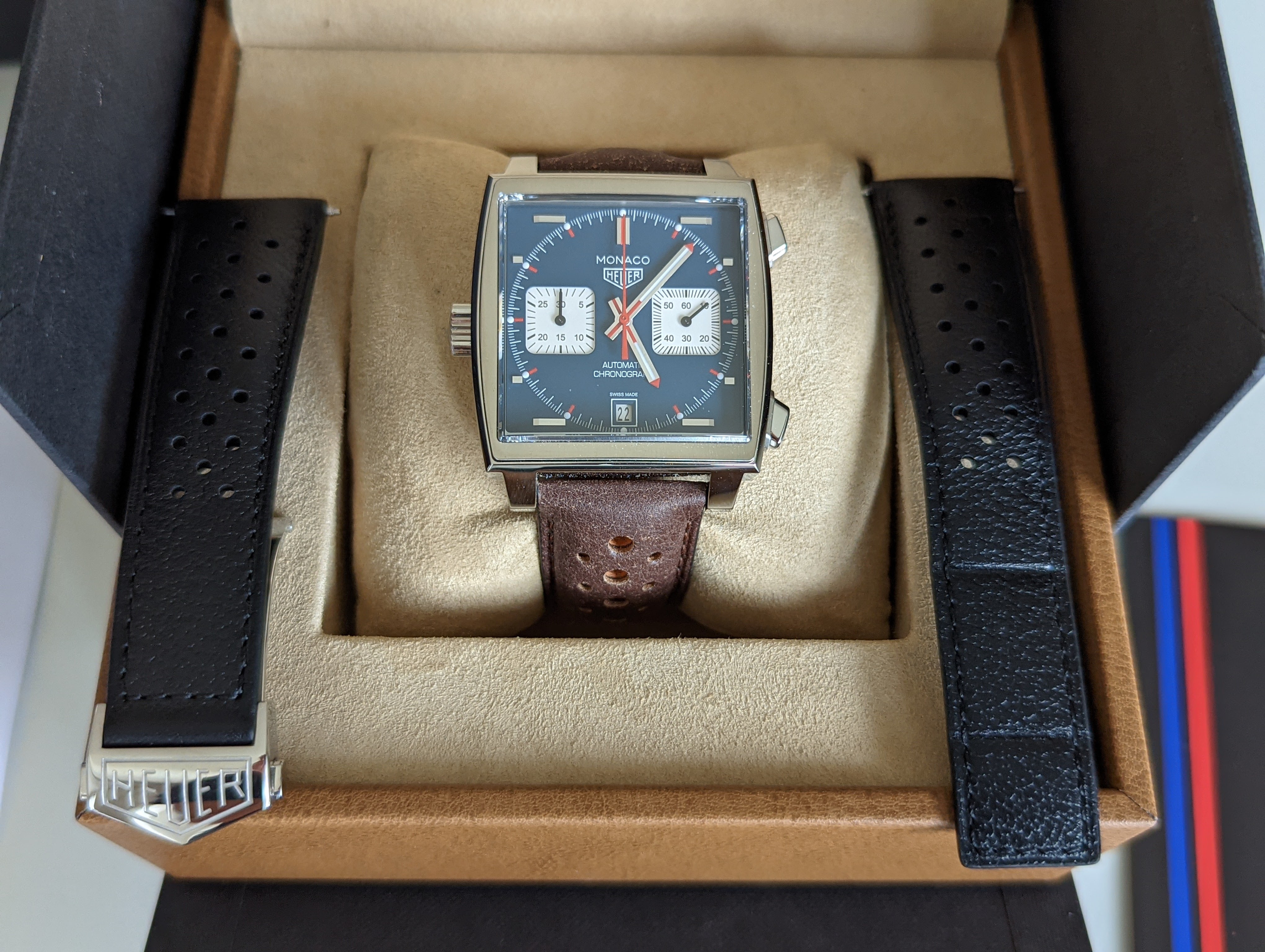 A New Strap for my Monaco TAG Heuer Forums