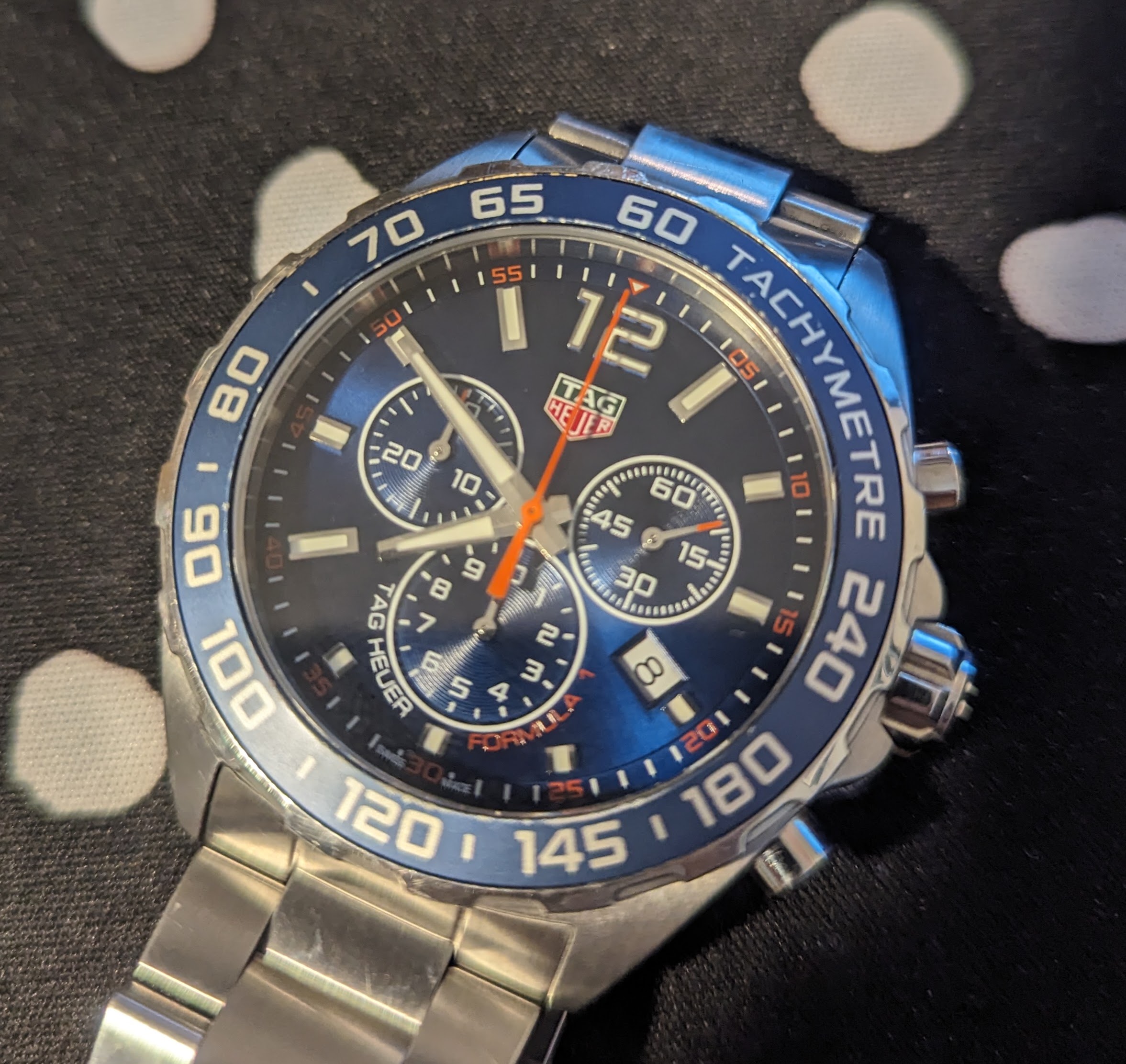 Tag heuer formula 1 second hand not moving on sale