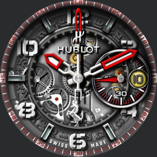 Hublot shop watch face