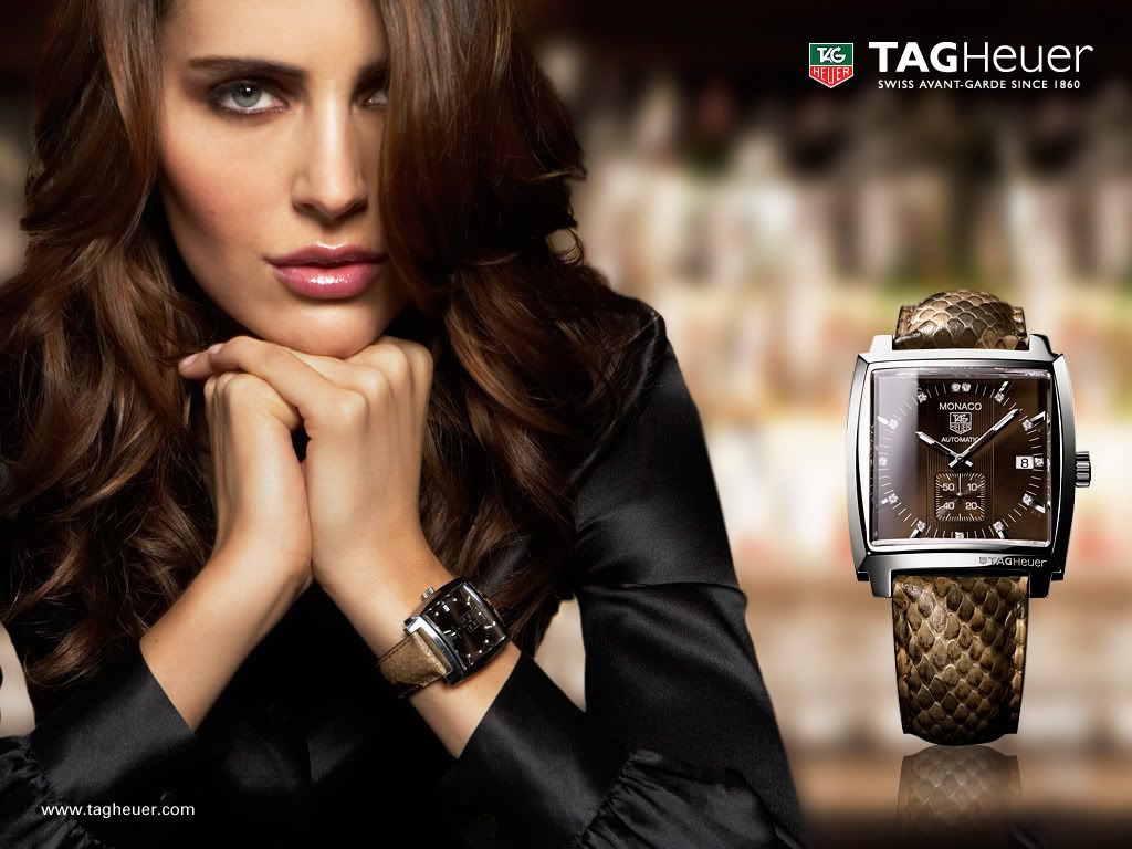 Tag heuer sale girl model