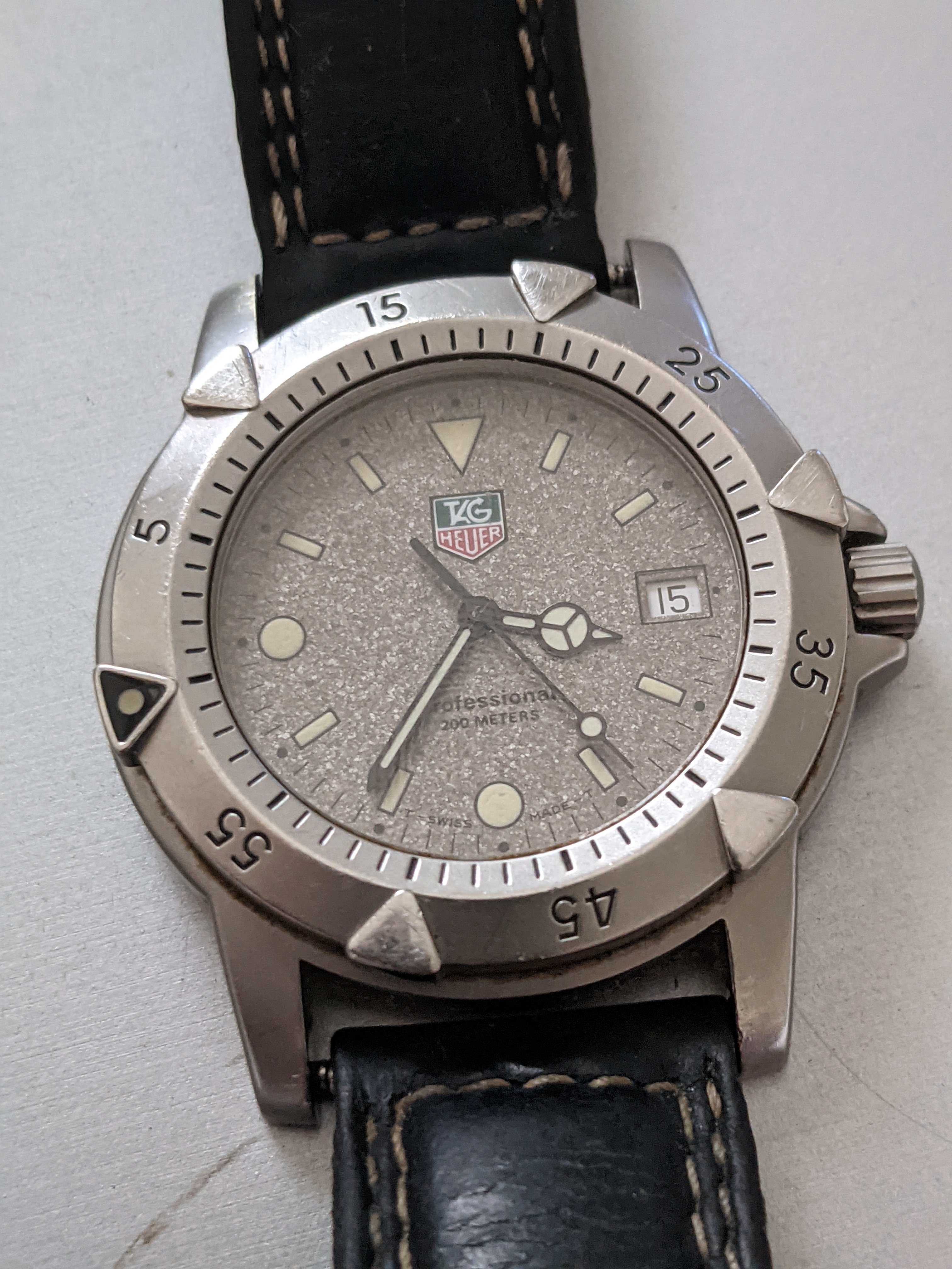 Tag heuer clearance 1500 granite dial