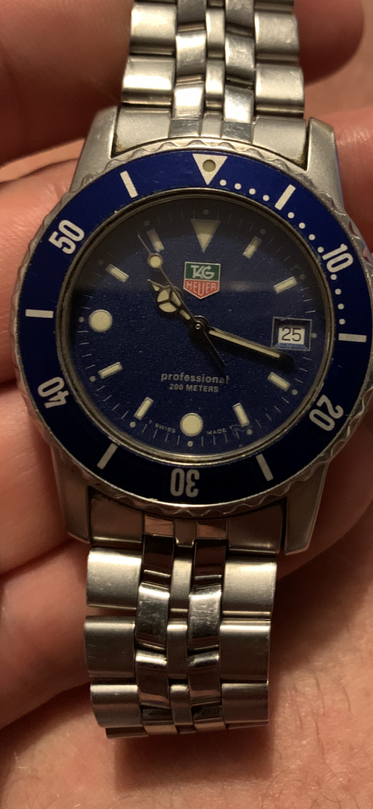 Tag 1500 series 1996 1998 blue face TAG Heuer Forums