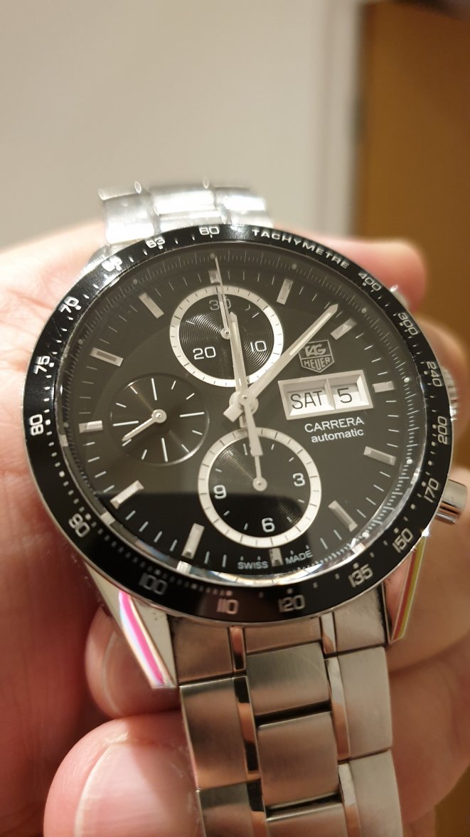 Strange swirl marks foggy Tag Carrera glass face TAG Heuer Forums