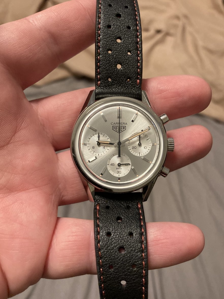 Heuer 160th Anniversary Carrera 160 Years Silver Edition CBK221B