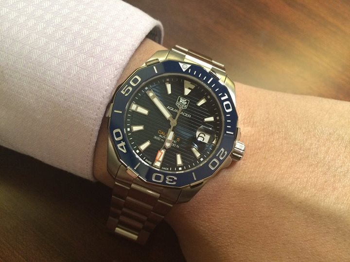 New Aquaracer 300m Ceramic Bezel Jeremy Lin Page 2 TAG Heuer