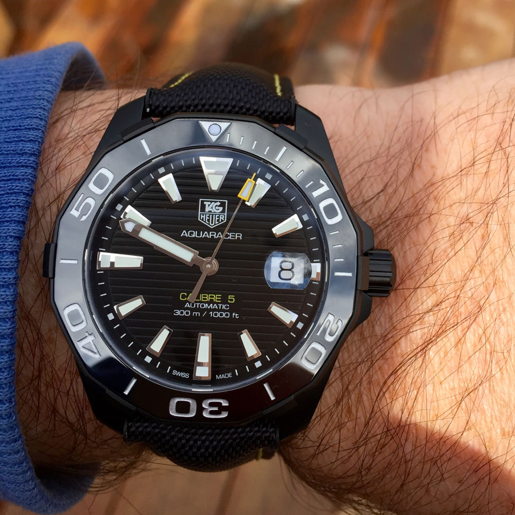 New Photos of the Aquaracer 300m Ceramic TAG Heuer Forums