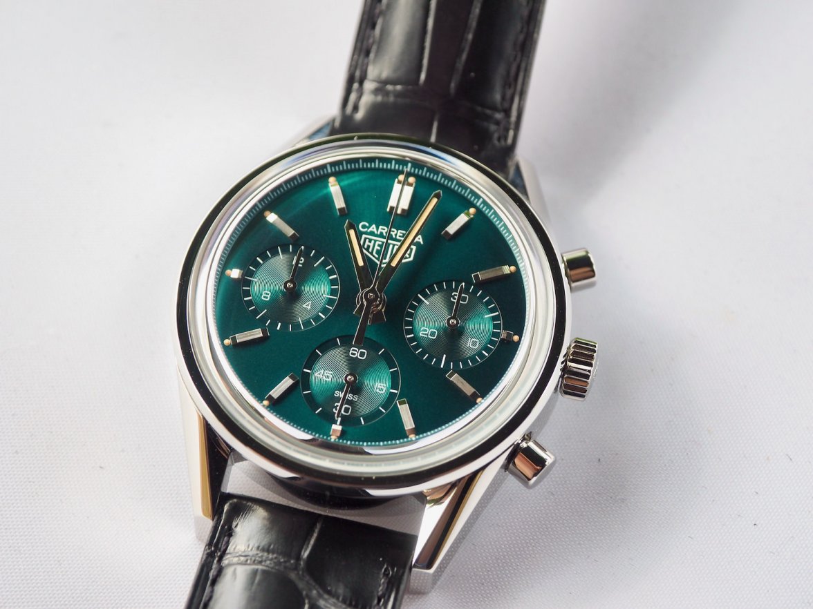 Heuer Carrera Green Dial Limited Edition- CBK221F - 24.jpeg