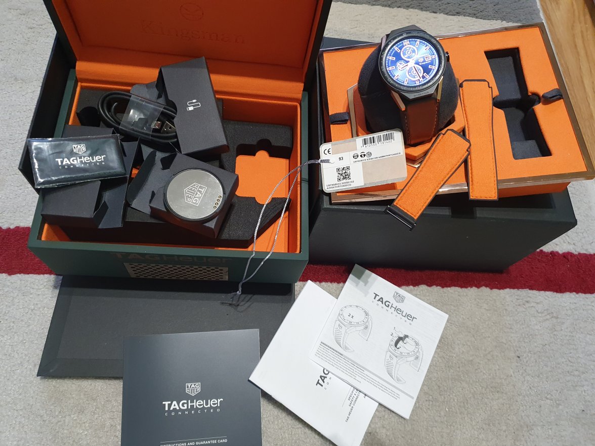 Tag heuer kingsman online smartwatch