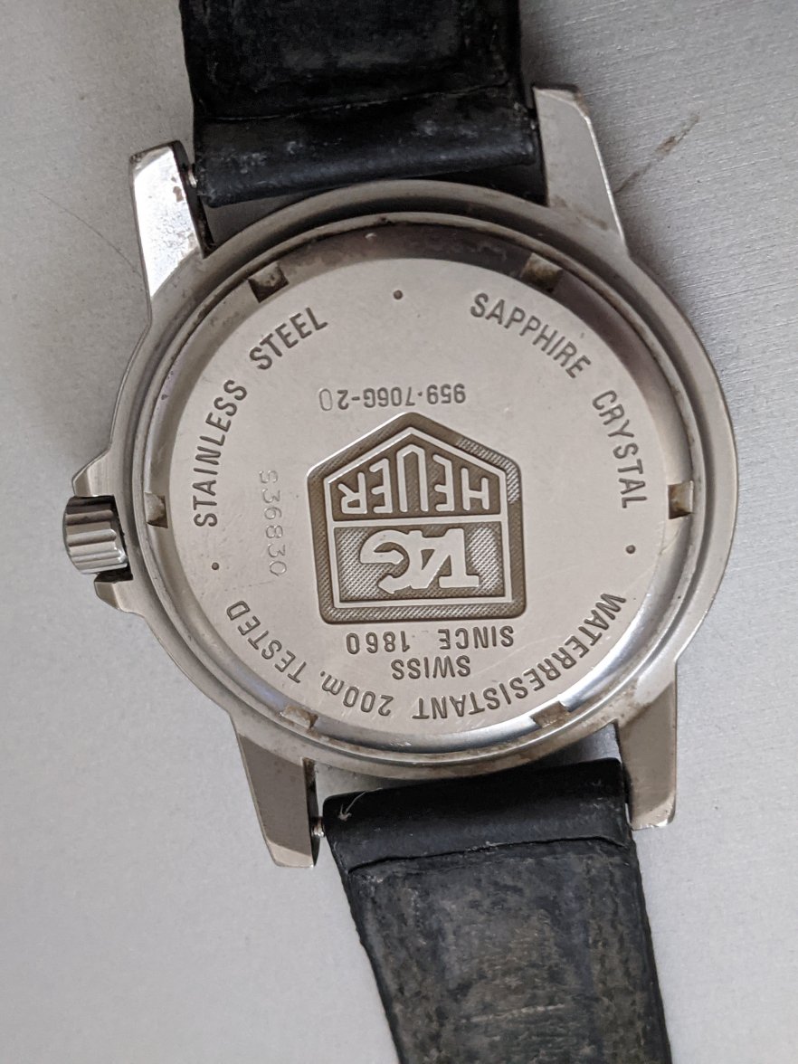 Tag heuer outlet 1500 granite dial