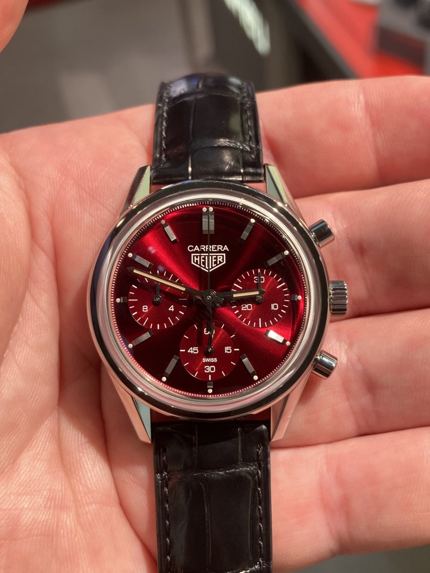 2022 TAG Heuer Carrera Heritage Red LE CBK221G FC6479 Page 2