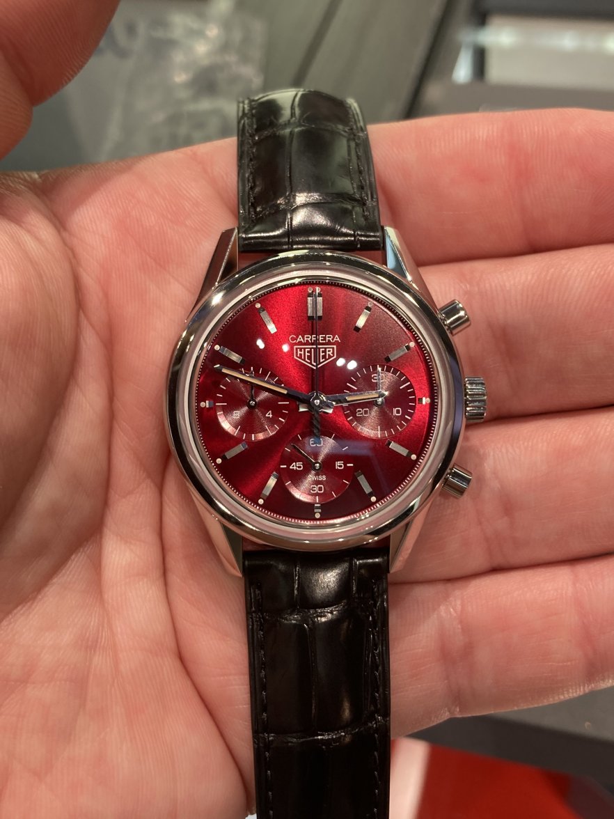 2022 TAG Heuer Carrera Heritage Red LE CBK221G FC6479 Page 2