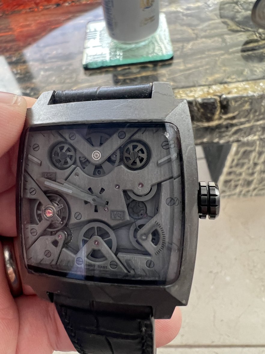 Help needed on repair to Monaco v4 phantom glass TAG Heuer Forums