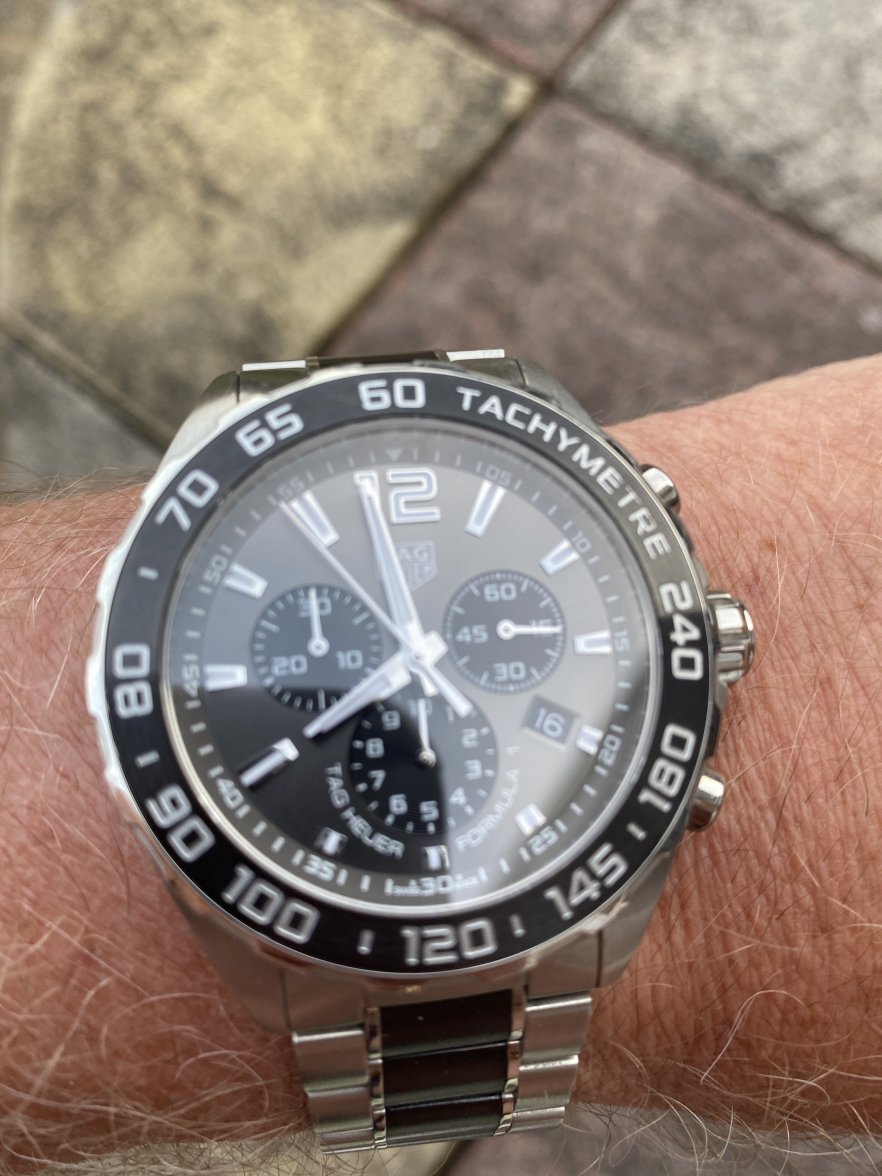 Formula 1 adjustment of chronograph hands TAG Heuer Forums