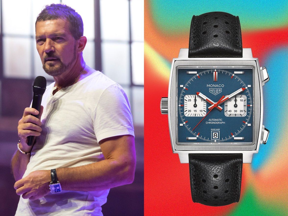 CELEB WATCHES OF THE WEEK_0004_Antonio Bandaras x tag heuer.jpg