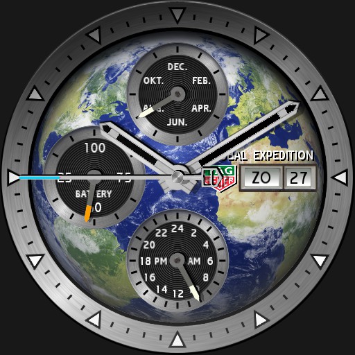 Connected Custom Watchfaces Which Watch Face are Wearing Today