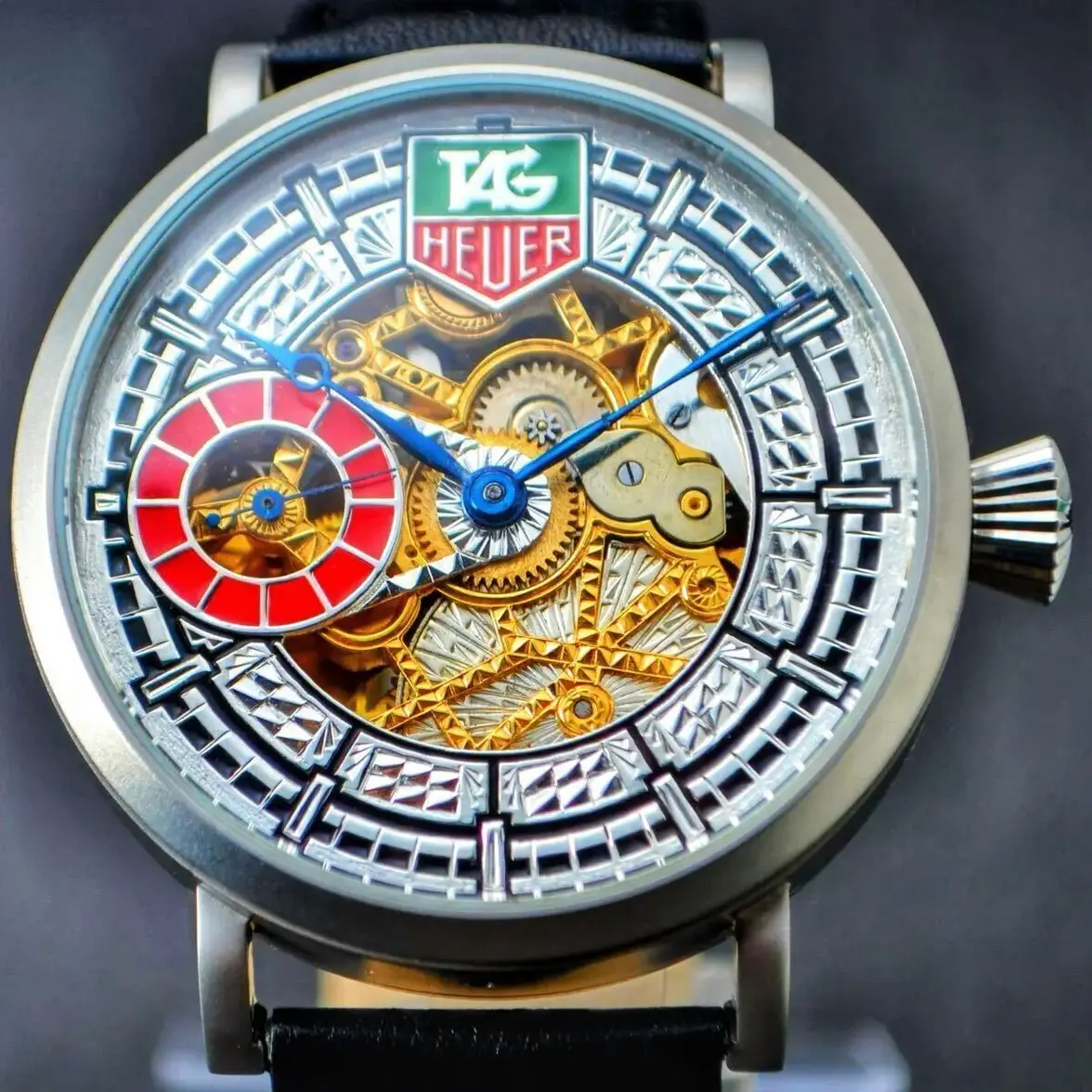 Tag Heuer Antique:Skeleton Watch:Limited Carrera Caliber Heritage Monaco Link 1.webp