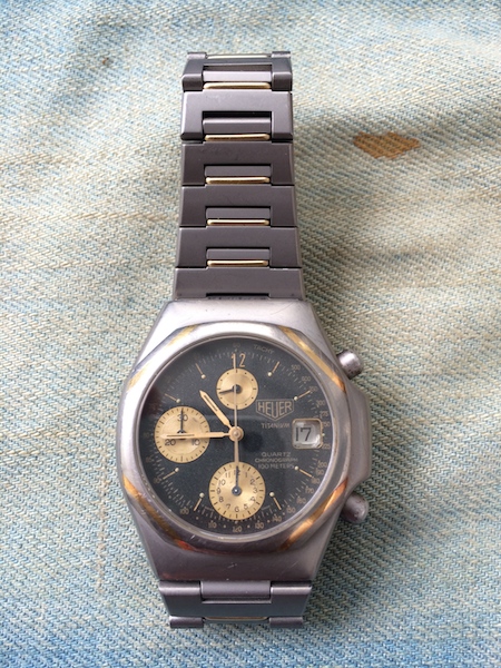 Heuer titanium best sale