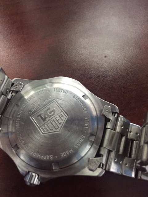 Is my tag heuer real sale