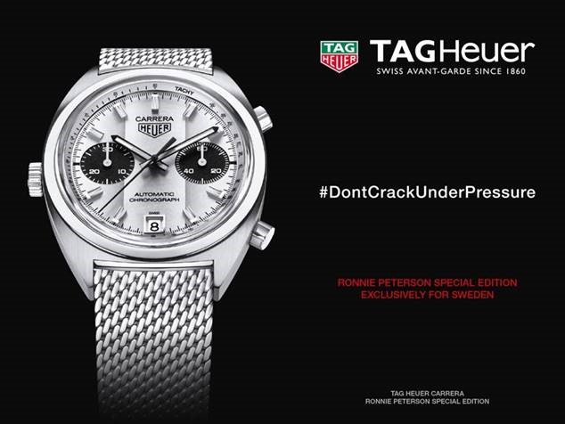 2017 Heuer Carrera Ronnie Peterson Edition Ref. CBH2210 Sweden