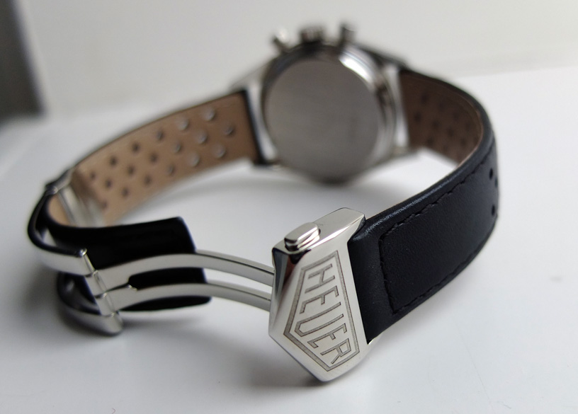 Reissue Carreras on deployant clasp strap TAG Heuer Forums