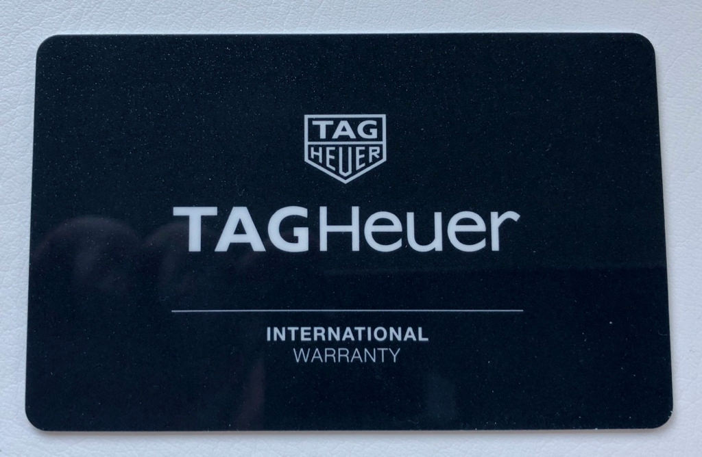 TAG Heuer s new Warranty System TAG Heuer Forums