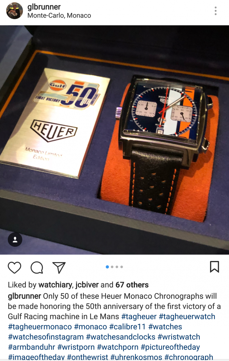 Monaco gulf clearance 50th anniversary