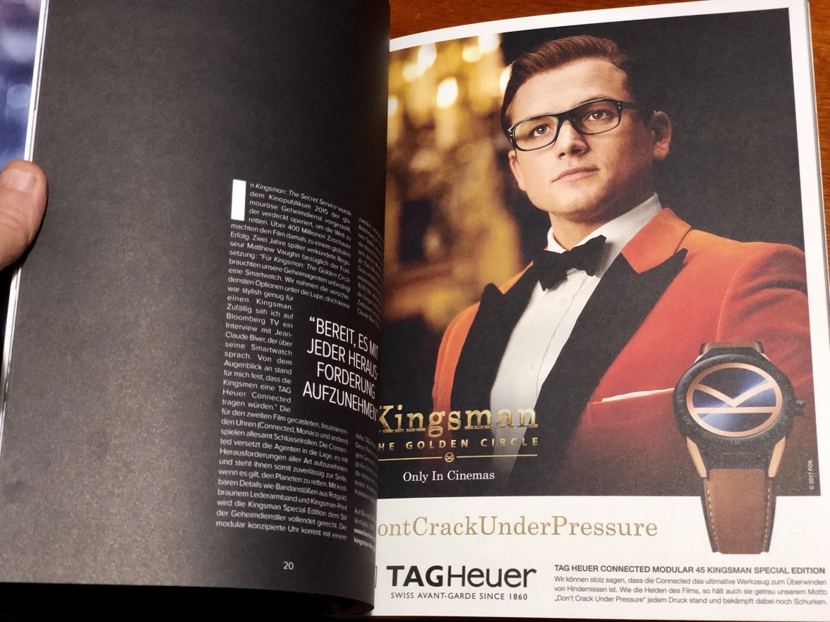 ACTION BY TAG HEUER magazine TAG Heuer Forums