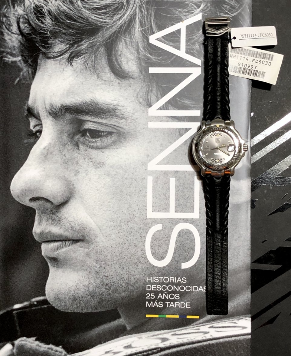 Tag heuer 6000 outlet senna limited edition