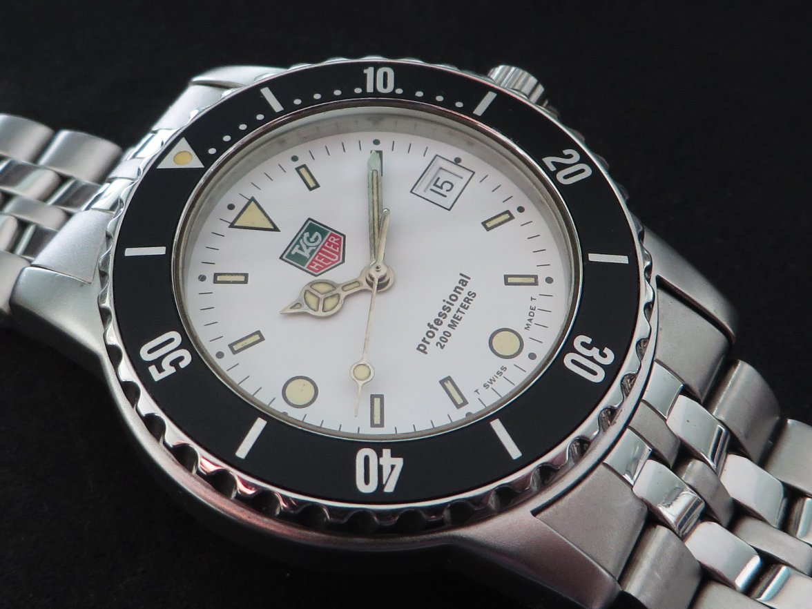 SOLD REDUCED Excellent TAG Heuer 1500 Professional WD1213 G