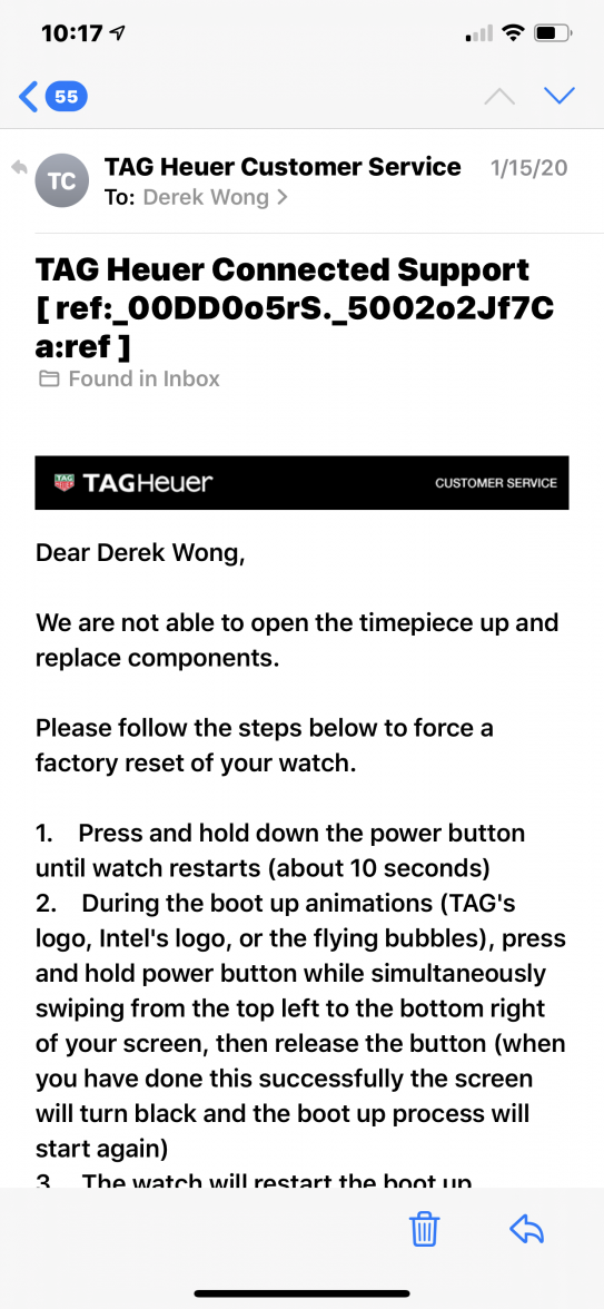 Never buy Tag Heuer Connected watch TAG Heuer Forums