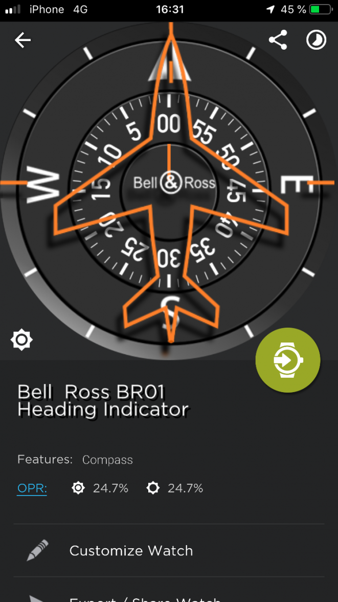 Connected Custom Watchfaces Which Watch Face are Wearing Today